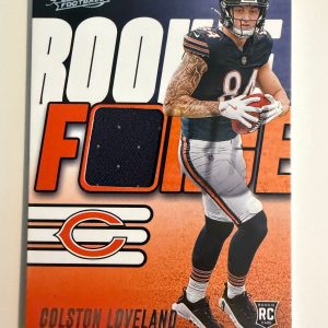 Colston Loveland Rookie Force RC Patch Card