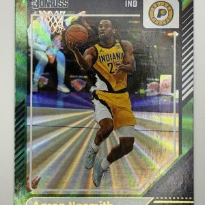 2024-25 Panini Donruss Aaron Nesmith Indiana Pacers Holo / Green Parallel