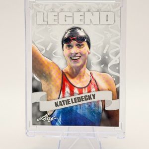 Katie Ledecky Prized Legend Card LOT OF 3 Olympic Swimming Champion Leaf