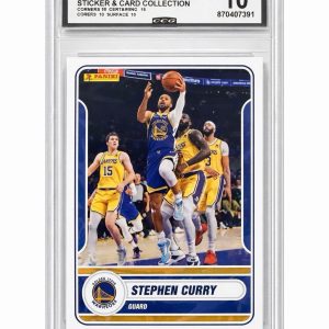 Stephen Curry 2023-24 Panini NBA Sticker & Card #92 CCG Gem Mint 10 Warriors