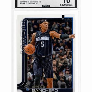 Paolo Banchero 2025 Topps Flagship #87 CCG 10 GEM MINT Orlando Magic