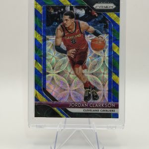 2018-19 Panini Prizm - Jordan Clarkson #190 Choice Blue Yellow & Green Prizm