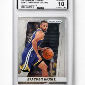 Stephen Curry 2024-25 Panini Prizm DeCA #89 CCG Gem Mint 10 Warriors