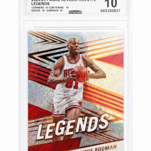 Panini 2024-25 Revolution Dennis Rodman Legends #172 Chicago Bulls CSG 10