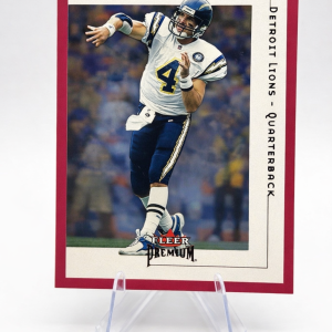 Jim Harbaugh 2001 Fleer Premium #96 Serial #081/125 – Detroit Lions – Limited Edition